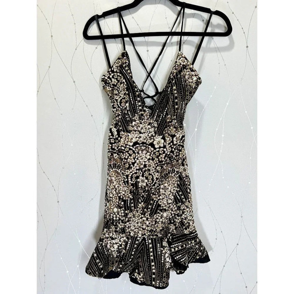 NWT Hello Molly Black Grand Central Mini Dress SOLD OUT! - Picture 8 of 12